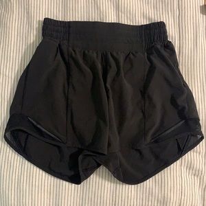 Black Lululemon shorts